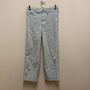 Madewell Emmett Wide Leg Crop Pants Size 27